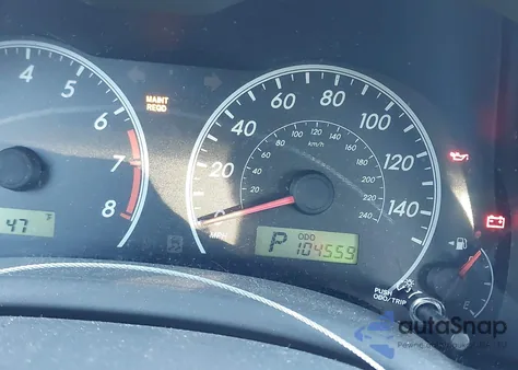 2010 Toyota Corolla Le z USA, uszkodzony, nr VIN 2T1BU4EE4AC535848